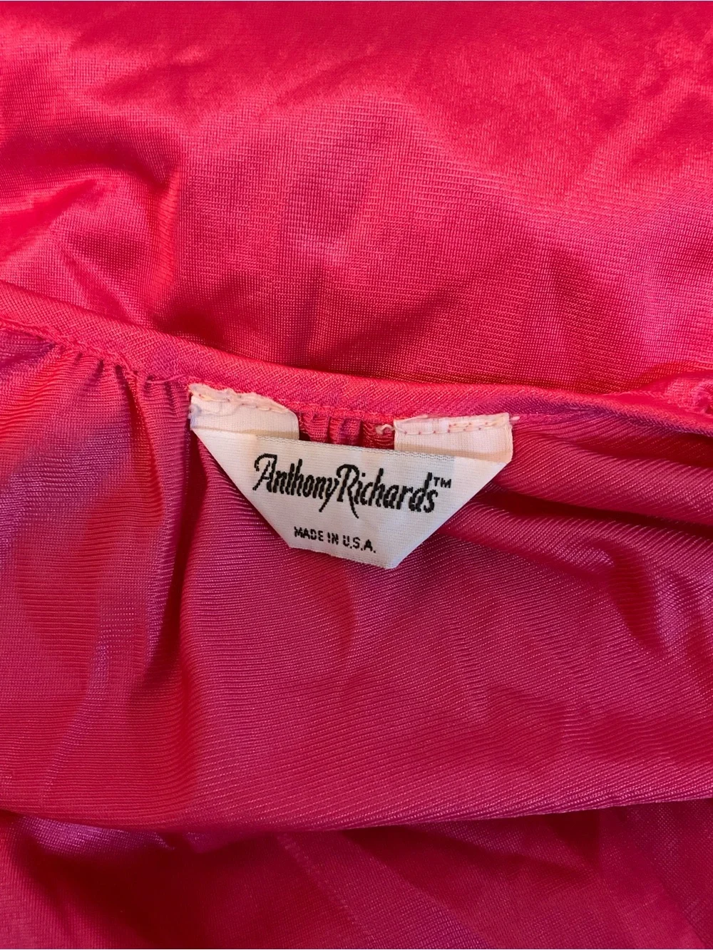Vintage Anthony Richards nylon gown